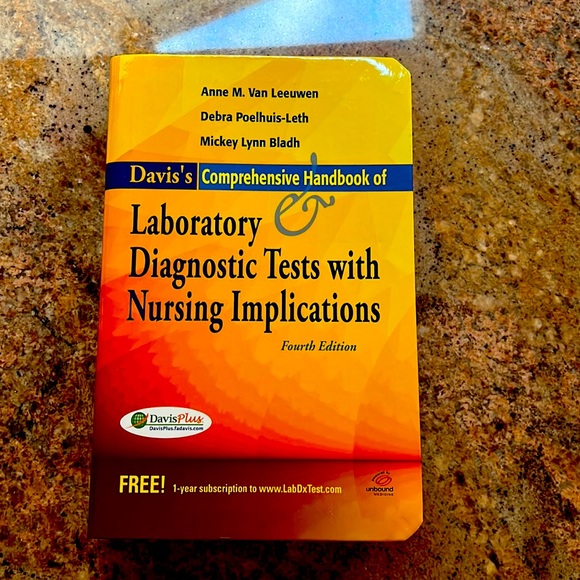 Davis Plus Other Laboratory Diagnostic Tests With Nursing